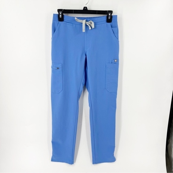 ✅ FIGS Yola™ Skinny Scrub Pants IN CIEL BLUE SIZE X-SMALL NURSING MEDICAL - Picture 1 of 7